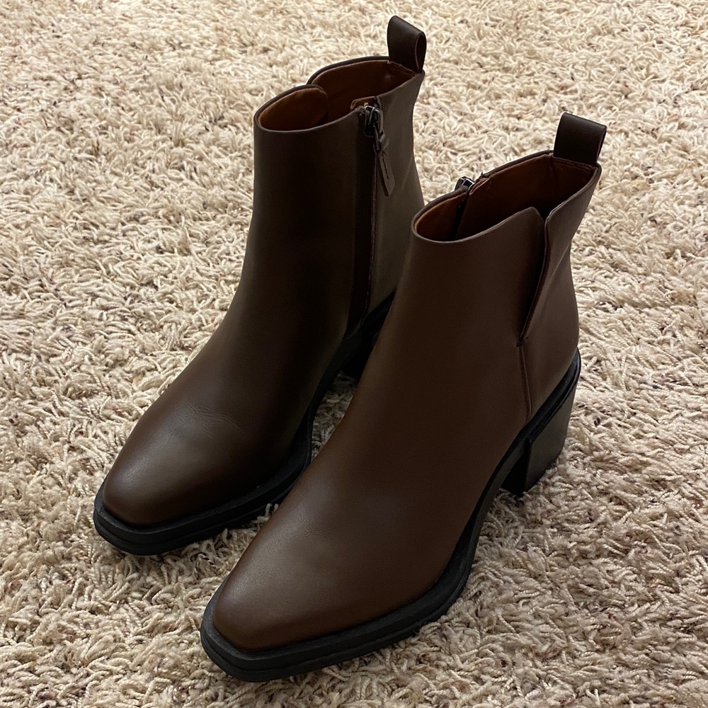 Franco Sarto Dalden Bootie in umber women’s size 7.5 - Picture 2 of 6